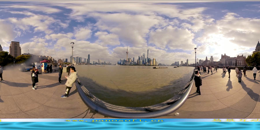 上海外滩风光VR视频