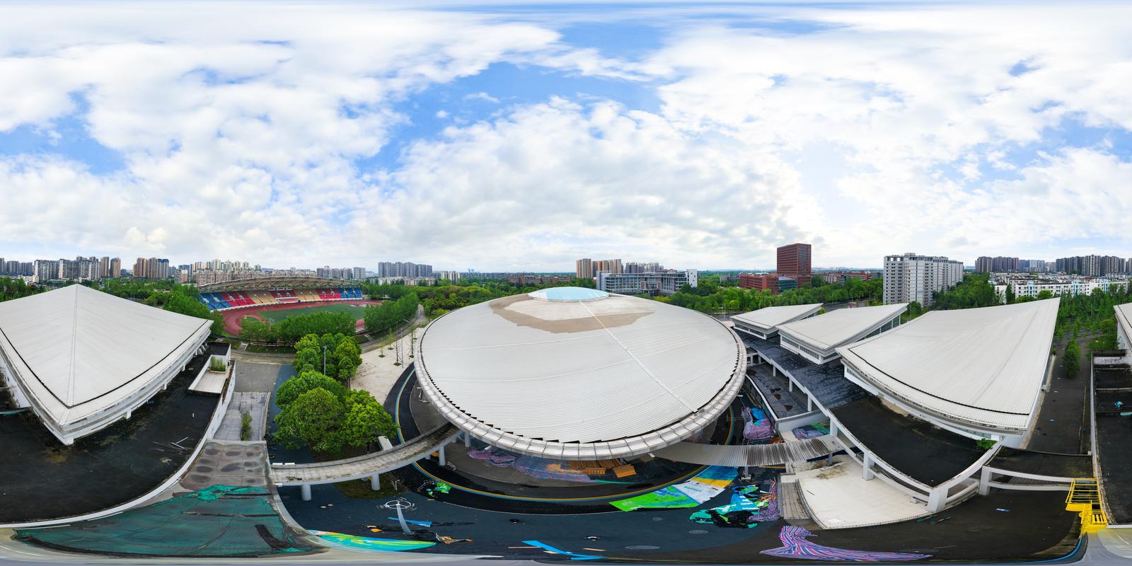 犀浦街道西南交大犀浦校区 - 图片库